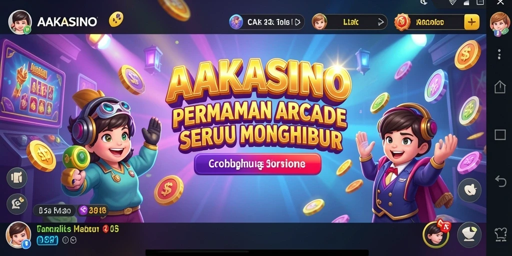 Tampilan gameplay AAKASINO yang menarik dan seru.