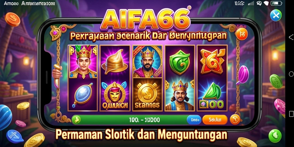 Screenshot utama AIFA66 menampilkan gameplay Slot yang seru dan menegangkan.