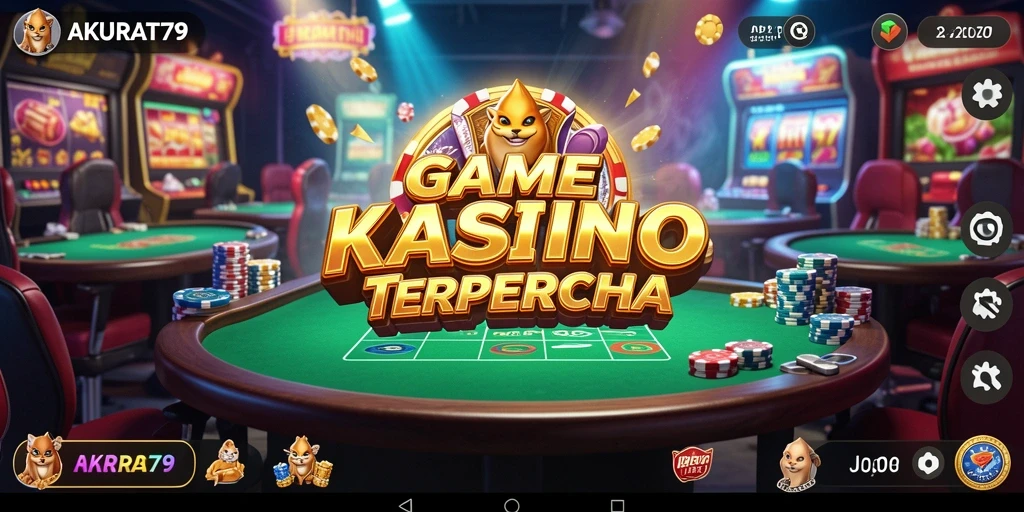 Tampilan gameplay AKURAT79 yang seru dan mendebarkan.