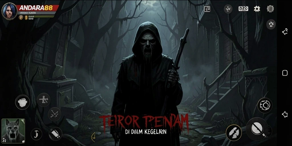 Gameplay mencekam di ANDARA88 menunjukkan suasana Horror yang intens.