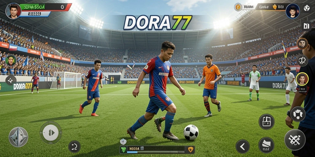 Tampilan gameplay DORA77 yang menegangkan dan menyenangkan.