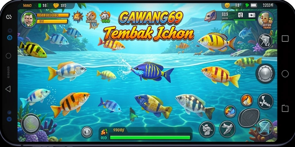 Tangkapan layar GAWANG69 menampilkan aksi Tembak Ikan yang seru.