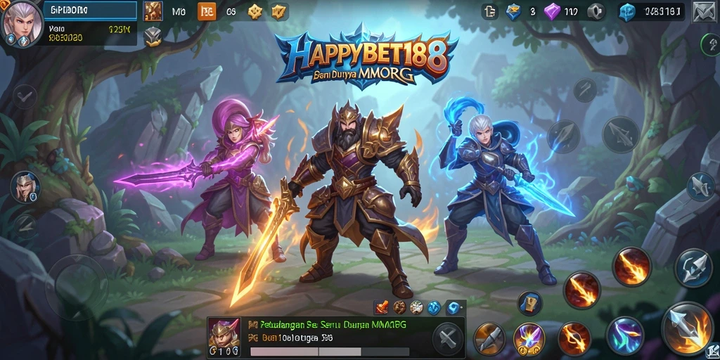 Gameplay seru dengan grafis menakjubkan di HAPPYBET188.