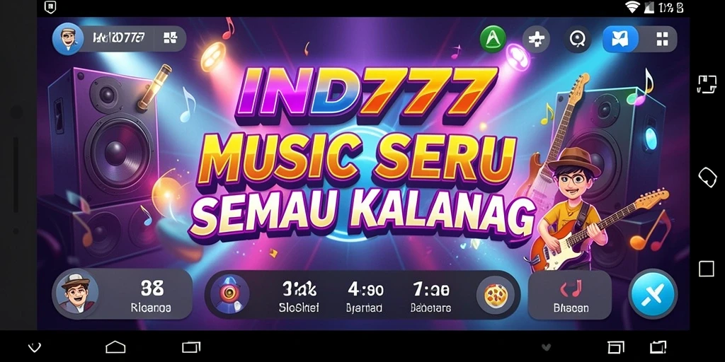Tampilan gameplay IND777 yang penuh warna dan interaktif.