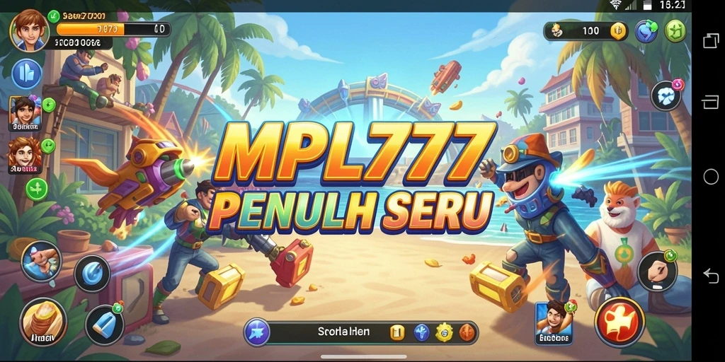 Tangkapan layar gameplay MPL777 yang penuh aksi Arcade.