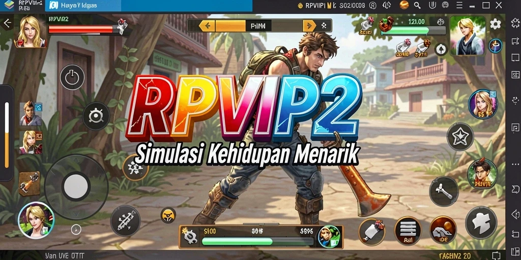 Tampilan gameplay RPVIP2 yang menawan dan interaktif.