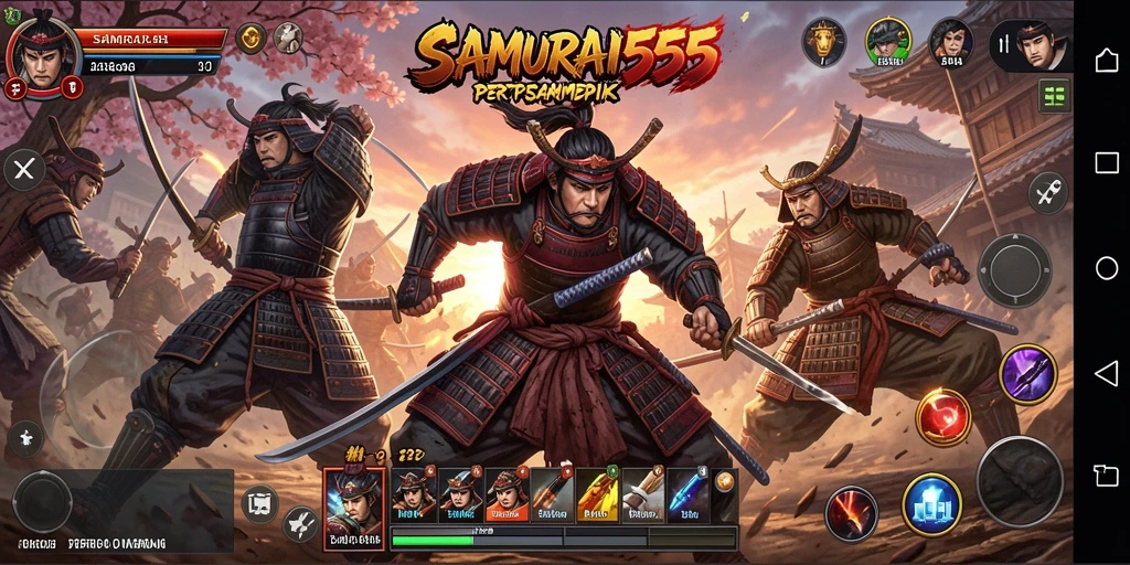 Screenshot utama dari gameplay Fighting yang mengesankan.