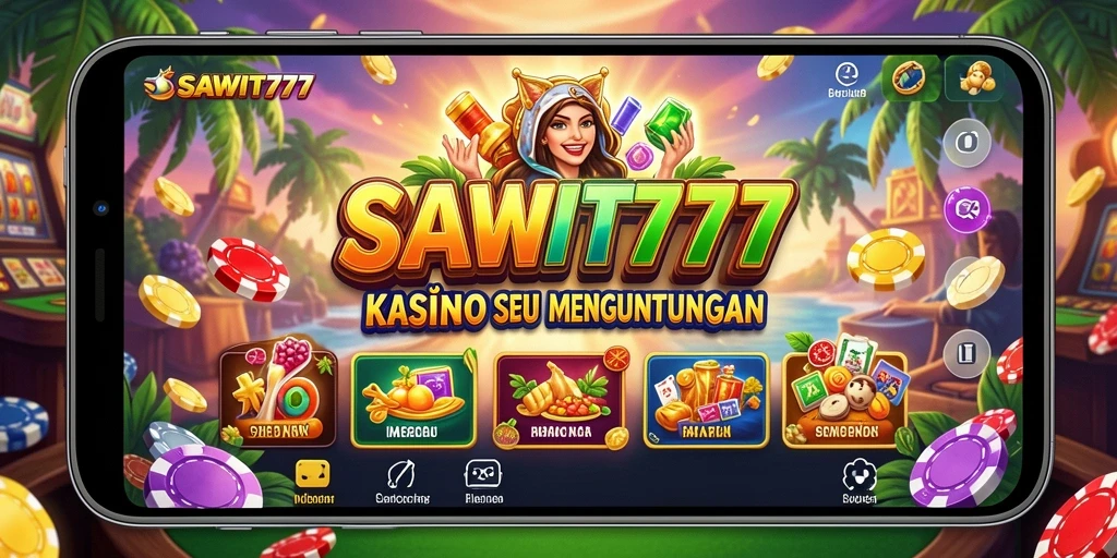 Tampilan seru gameplay <strong>SAWIT777</strong> di dunia Kasino.