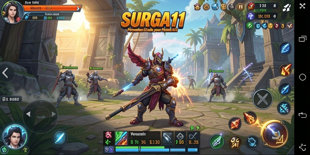 Gameplay menarik SURGA11 dengan strategi yang mendalam.