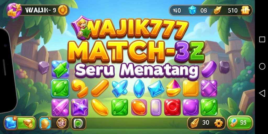 Tampilan gameplay WAJIK777 yang penuh warna dan menyenangkan.