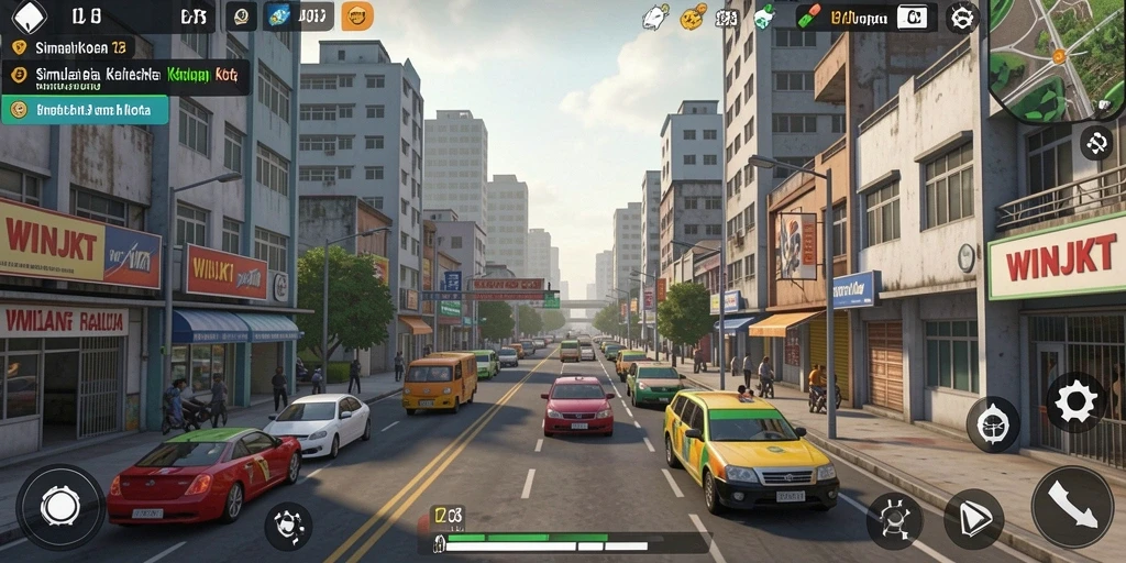 Tampilan gameplay WINJKT yang menarik dan penuh tantangan.